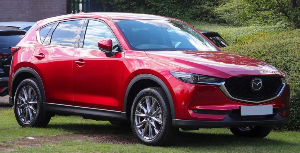 red 2019 mazda cx sport